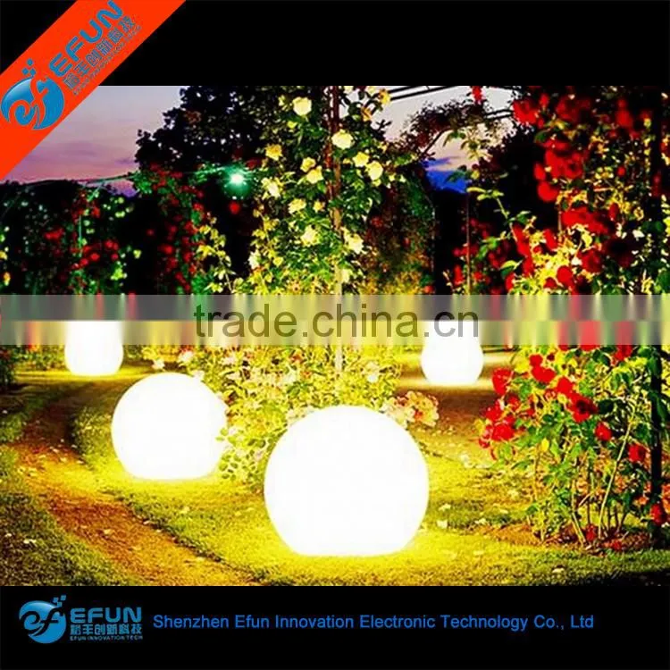 remote control PE material IP65 waterproof multi color illuminated led floating globe for pool
