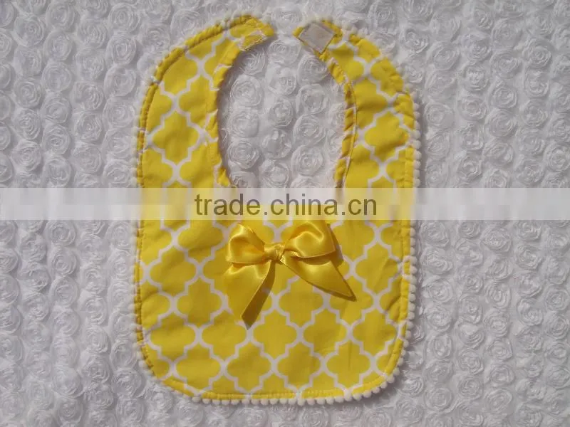 2014 new design hot sale Christmas baby bibs