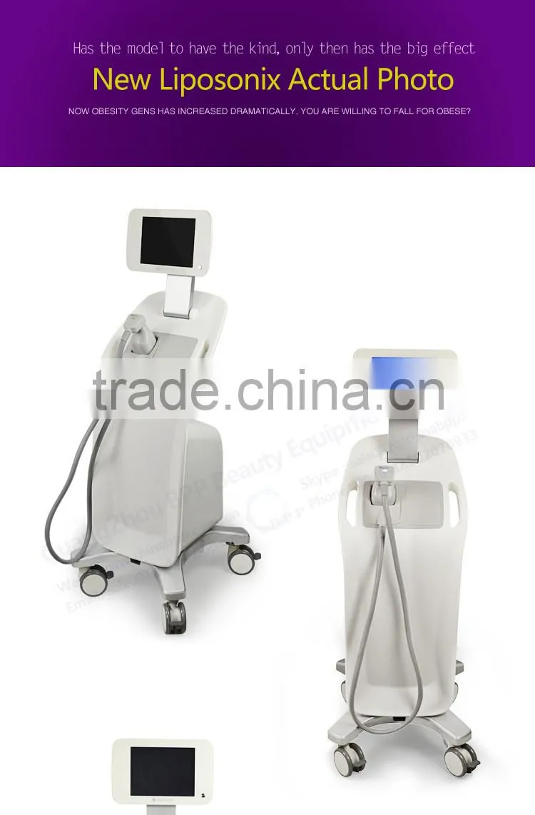 The Hot Selling Hifu Ultrasound Body Shaping Machine With Lowest Price
