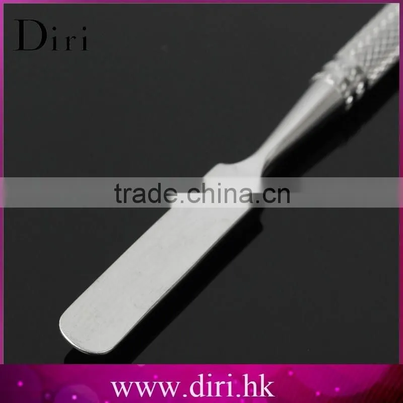 Stainless Steel Semicircle Makeup Palette Spatula Professional Makeup Tool