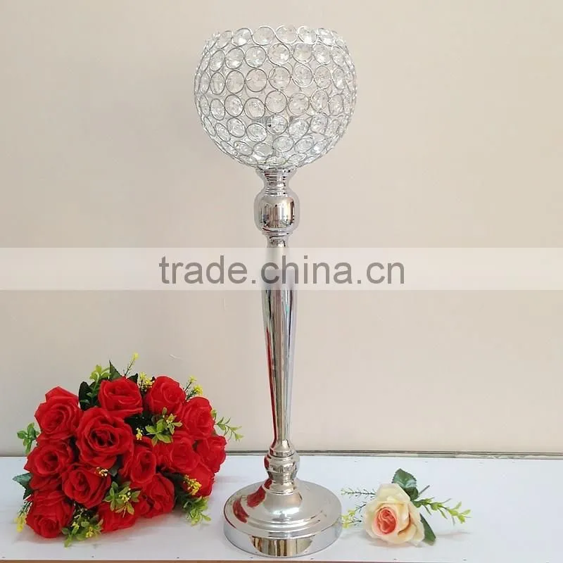 LDJ537 party decoration tall gold vase for wedding