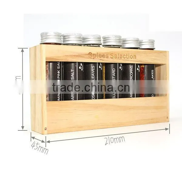 30X120mm 60ml Spice Jar with Alumininum Cap