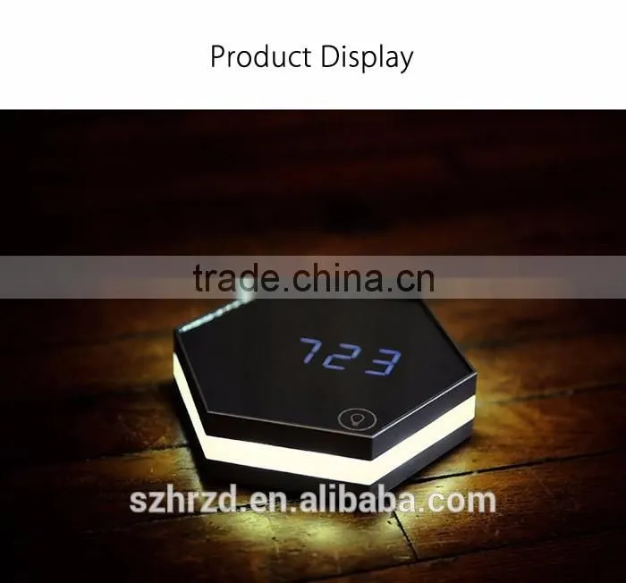 Multifunctional New Led Digital Mirror Alarm Clock Sleep night Light