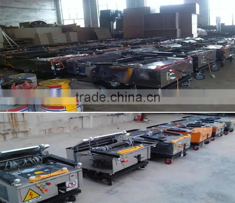 NEWEEK smooth cement daub plastering machine for wall