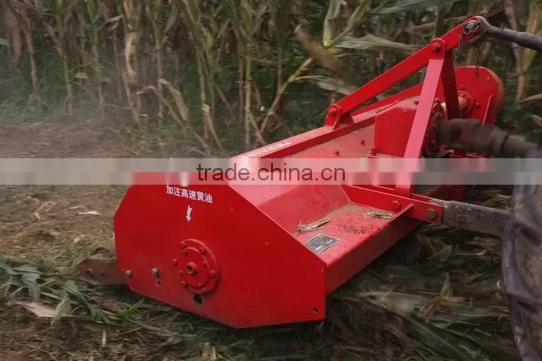 tractor pto driven straw stalk grinder with CE approved