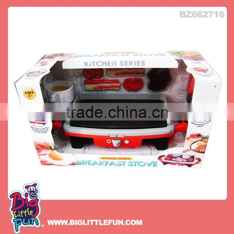 Kids kitchen set toy bbq toy ,hotdog stove toy