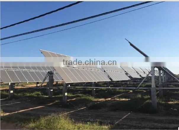 2016 the latest single - axis solar panel tracking system