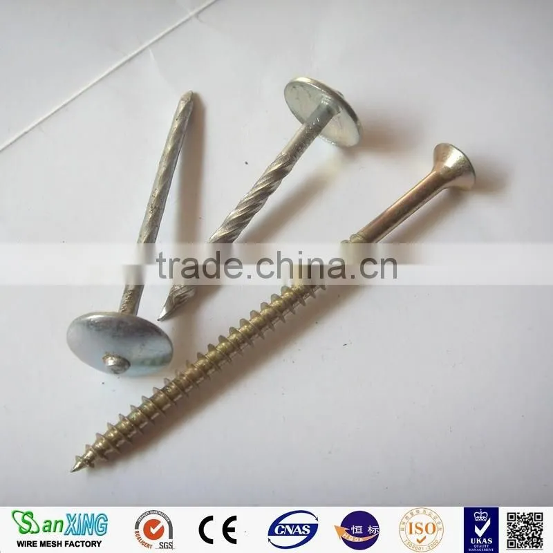 China anping sanxing 2.5" umbrella roofing nail