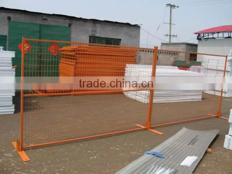 2016 the hot selling USA type temporary portable construction fence