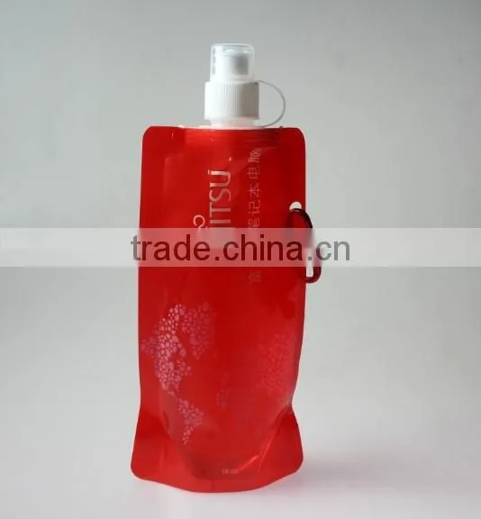 Promotional anti bottle with Carabiner Hook