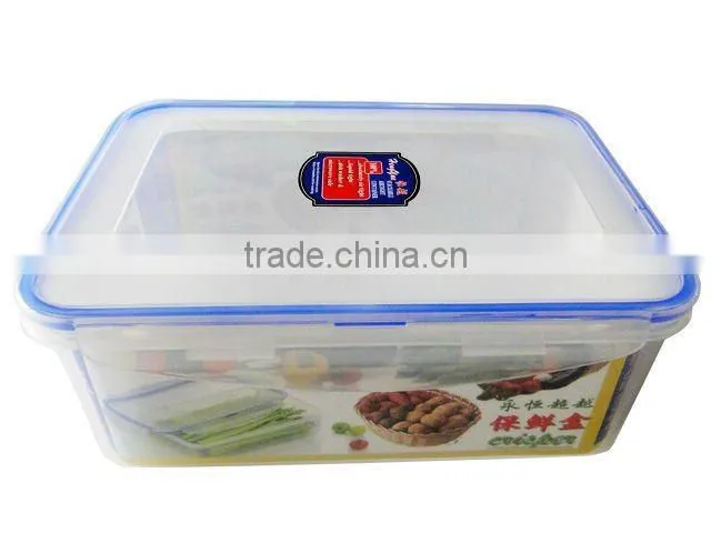 Plastic airproof crisper freshness bowl, food storage box, 2012 hot selling
