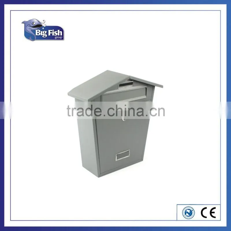 Steel Lockable Secure Outdoor Mail Post Box Wall Mounted