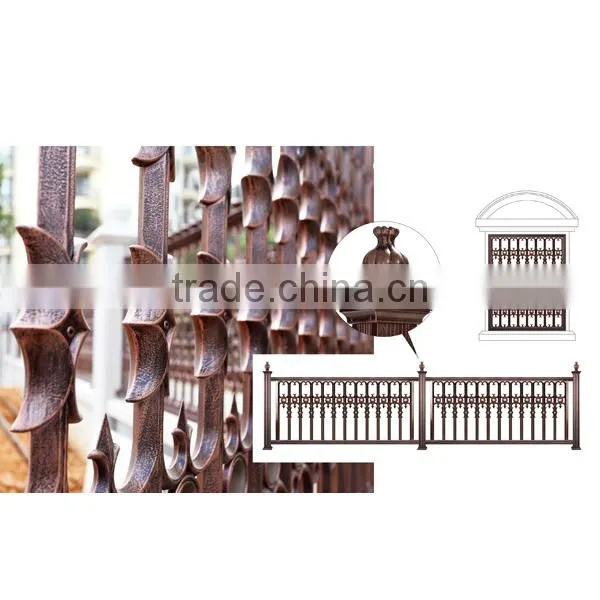 Courtyard Laser Cut Aluminum Garden Gate