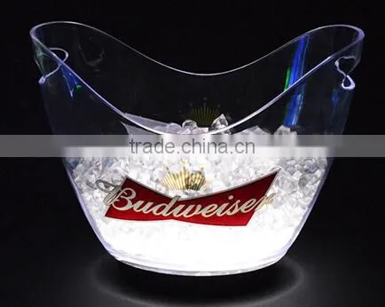 REIDZ factory hot supply PC Plastic Type and Ice Buckets&Tongs Buckets Coolers&Holders Type inflatable floating ice bucket