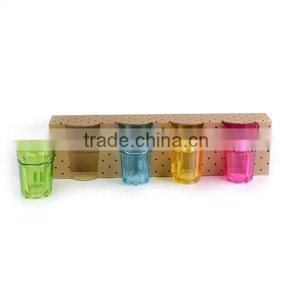 11oz personalized hot sell glass tumbler wholesale fancy drinking glass pringting bar beer glass