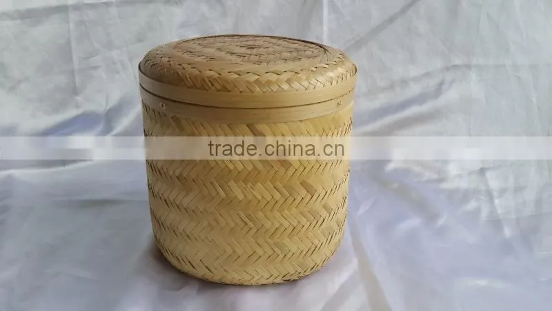 cheapest chinese style New Bamboo weave Casket L in funeral supplier