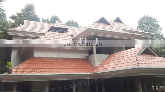 Professional ceramic tile roof, low price corrugated building material