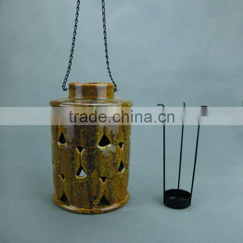 Wholesale Outdoor Ceramic Candle Lanterns