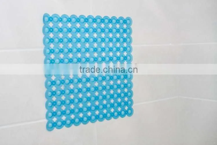 Top level non smell anti-slip pvc cork bath mat