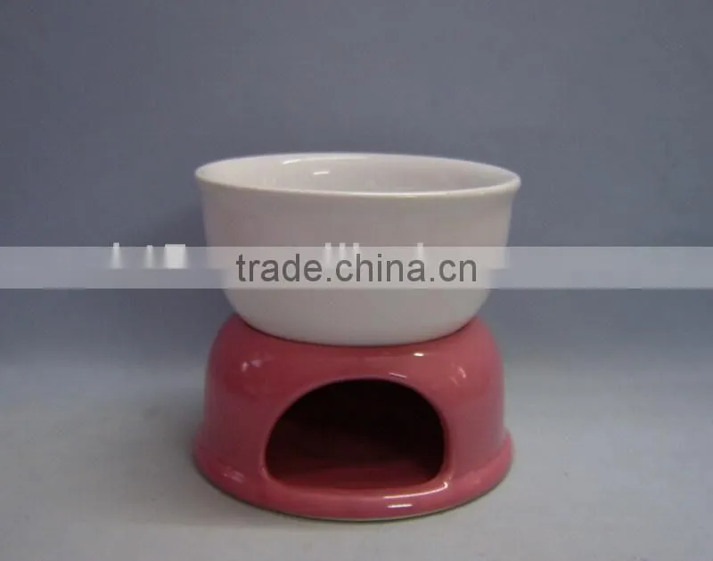cheap custom chinese ceramic fondue set