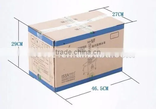 20L mop bucket with wringer side press plastic