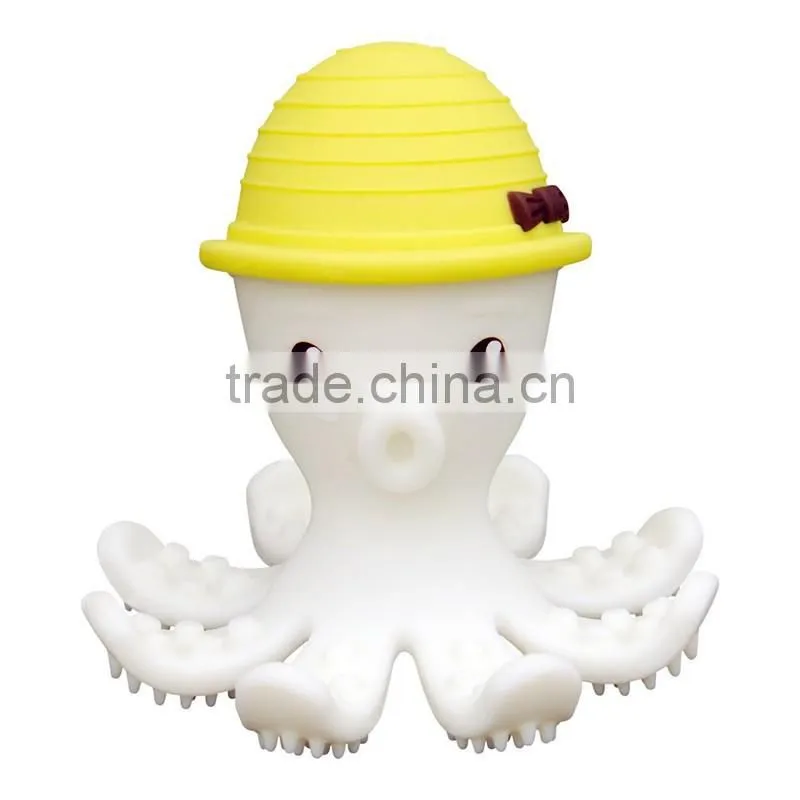 ICTI-Certified Safe Octopus Baby teething toy