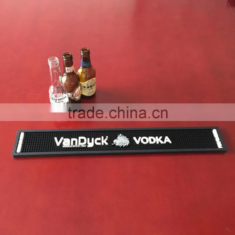 custom soft pvc bar mat club soft rubber beer mat bar spill mat