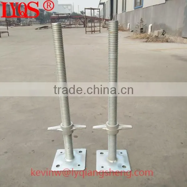 Steel scaffolding parts jack base scaffolding
