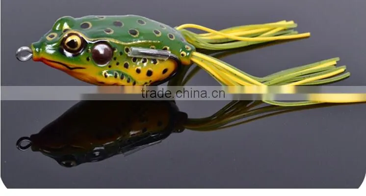Model LYO3 Frog super soft Lures 55mm 14g floating fishing bait