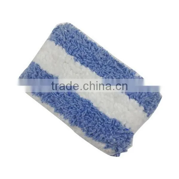 2017 microfiber chenille wash pad/chenille wash sponge/microfiber sponge