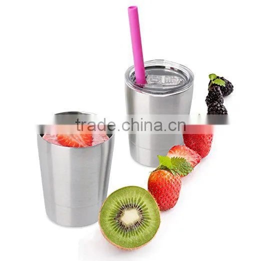 8.5oz Tumbler Stainless Steel Vacuum Insulated Rambler Coffee Cup