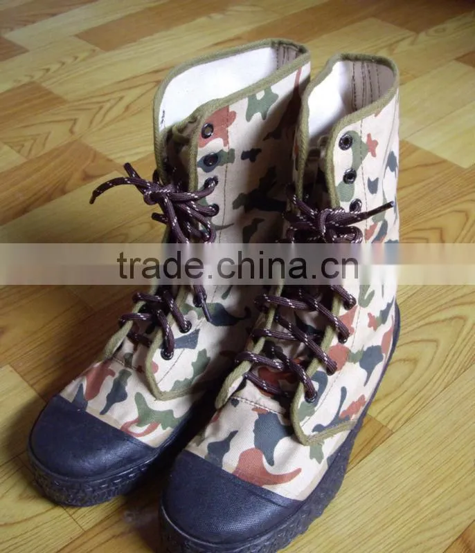 Camouflage Fire Fighting Boots