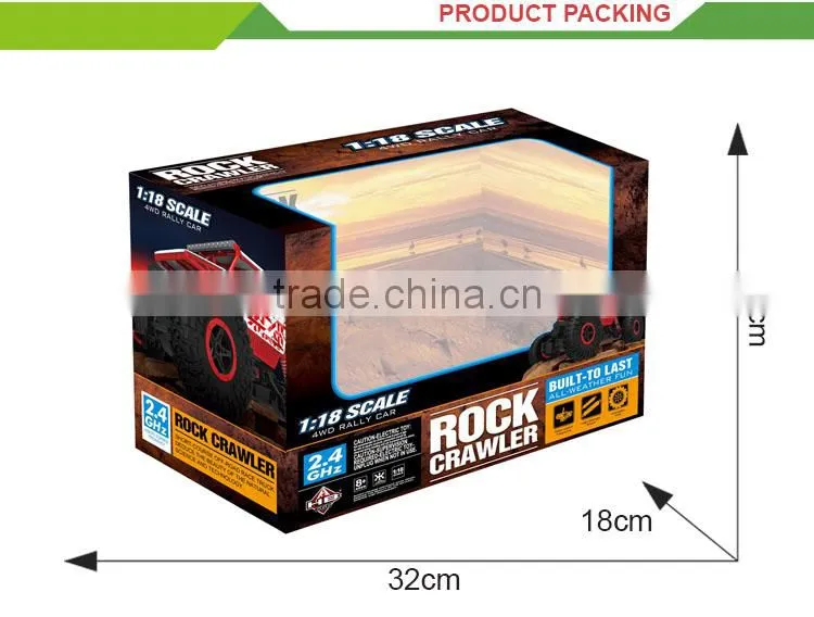Newest product 1:18 scale models toy remote control wall climbing car