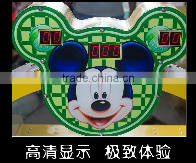 Popular children MINI colorful mouse air hockey games machine
