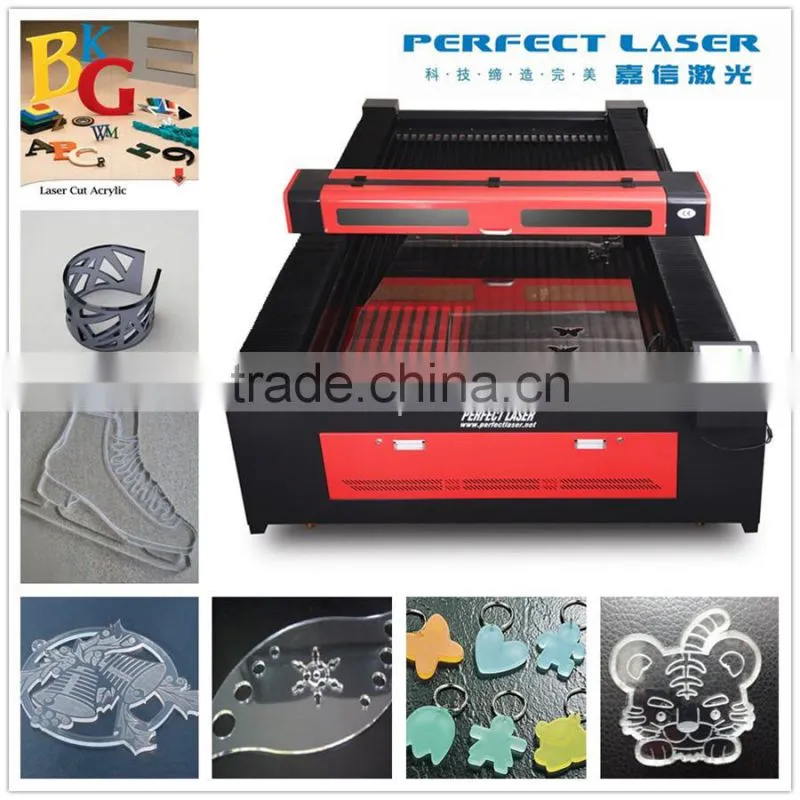 2015 hot selling 60W/ 80W/ 100W/ 120W/ 150W acrylic Fabric wood foam board laser cutter for sale