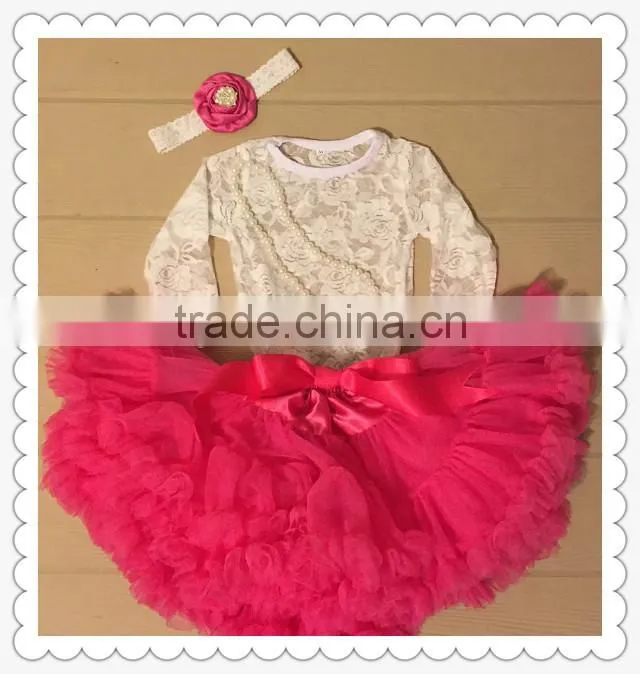 Wholesale Red And Blue Girls Patriotic Skirts Kids Fall Top Baby Girls Skirt Set