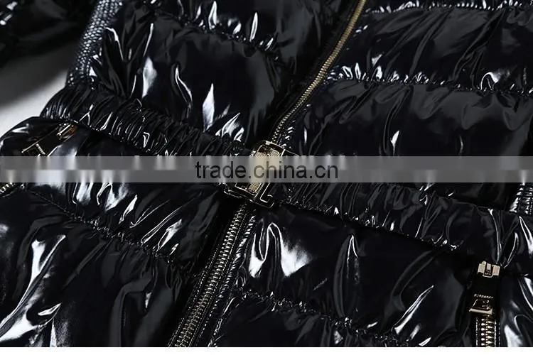 custom 2017 latest fashion western ladies winter duck down feather women jackets