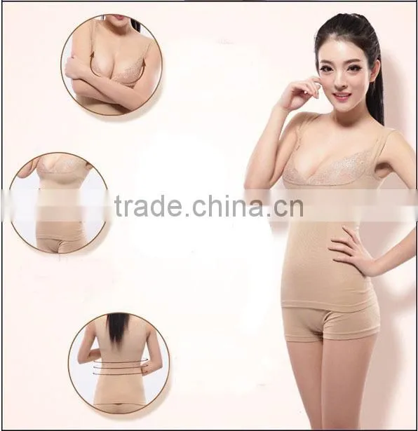 fashion lace flower seamless slim abdomen hot girls sexy tank top