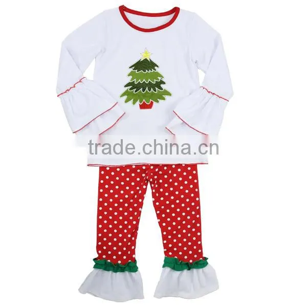 kaiyo 2017 new arrival baby clothing clothes sets outfits Factory Connection Christmas Baby Clothing Kids Suits