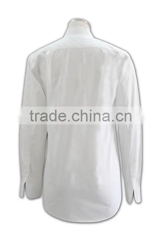 100% Cotton Design china made plain white ladies lightweight cotton shirts