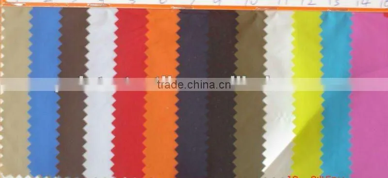 100%POLY TAFFETA 68DX68D,170T 58''DYED FABRIC