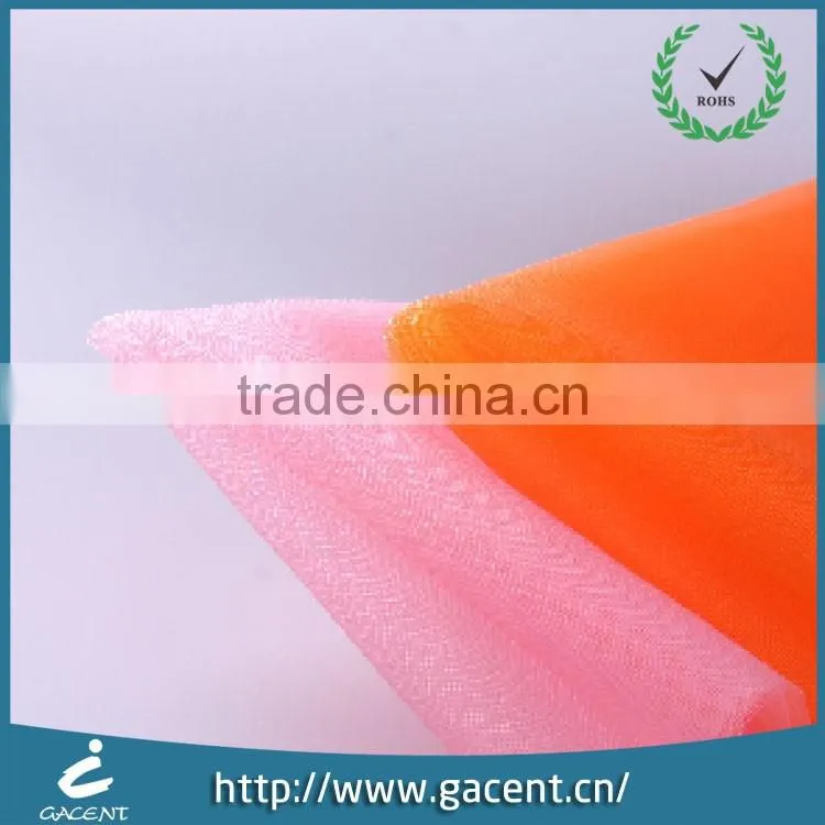 Mesh fabric manufacturer stiff nylon mesh for bridal sewing dress