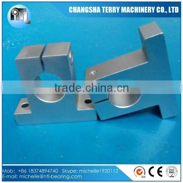 good quality black linear rail shaft end support SK12