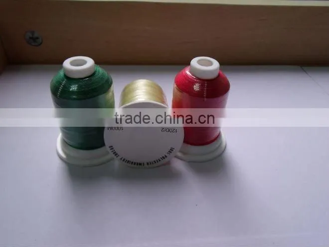 wholesale polyestery embroidery Thread of superior quality