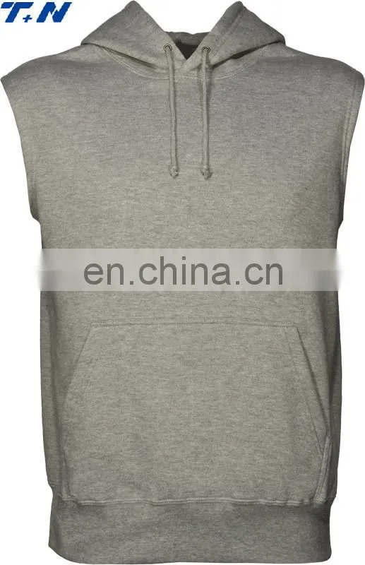 Wholesale Custom Sleeveless Hoodie