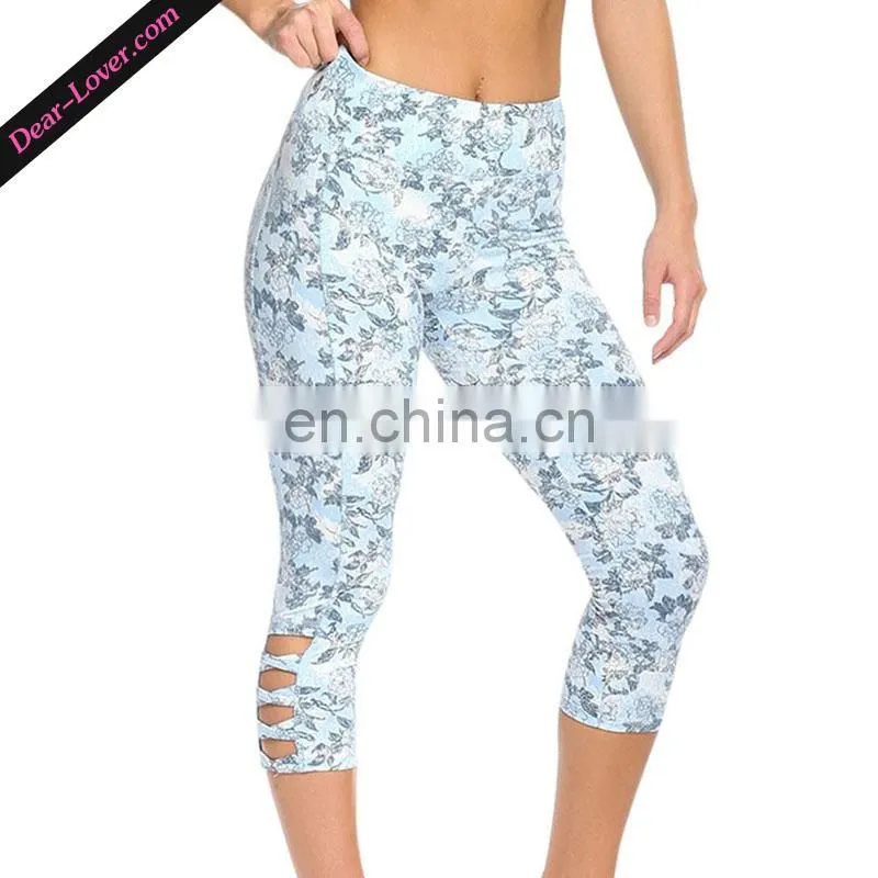 wholesale sexy tights hot sale sport print leggings for women