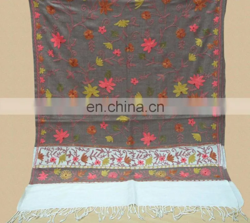 Woolen Embroidery Shawls , stoles 2016