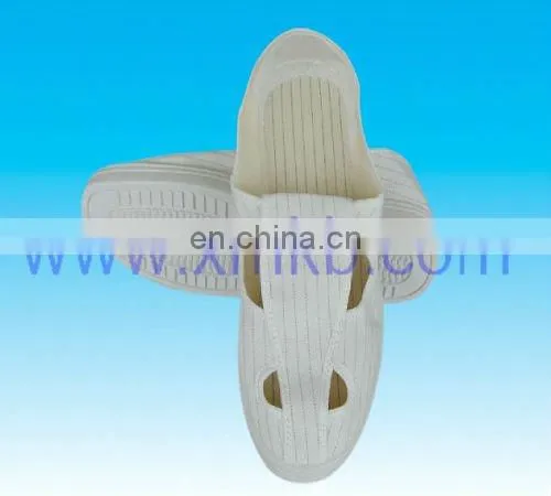 White Canvas Four-holes Shoes Slipper KB-AS010