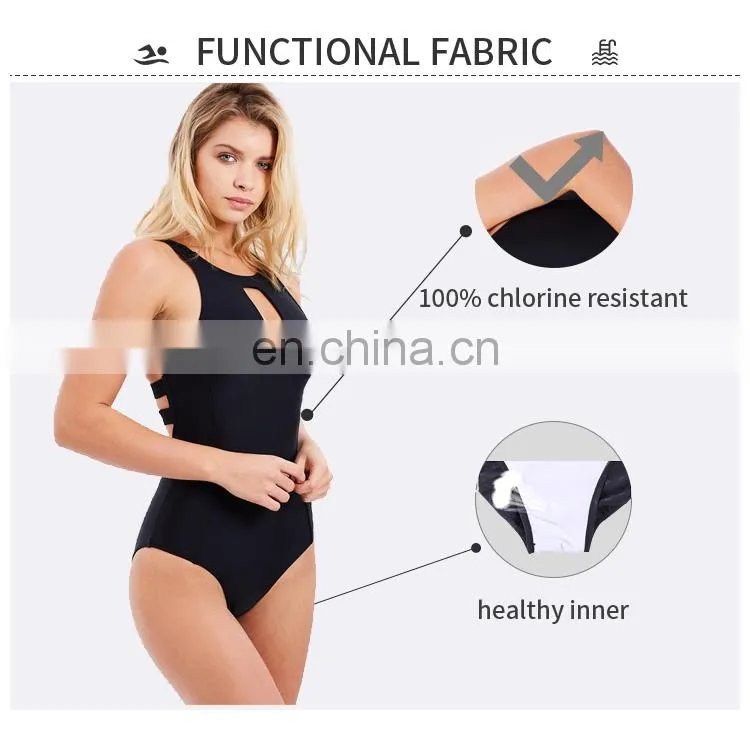 Swimwear factory design your owm one piece swimsuit women one piece