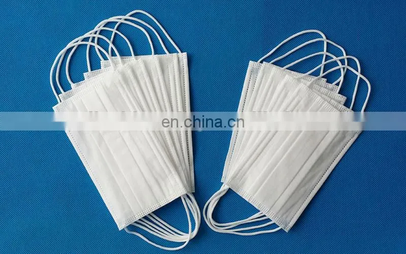 Hospitals and clinical offices use CE approved medical disposable face mask